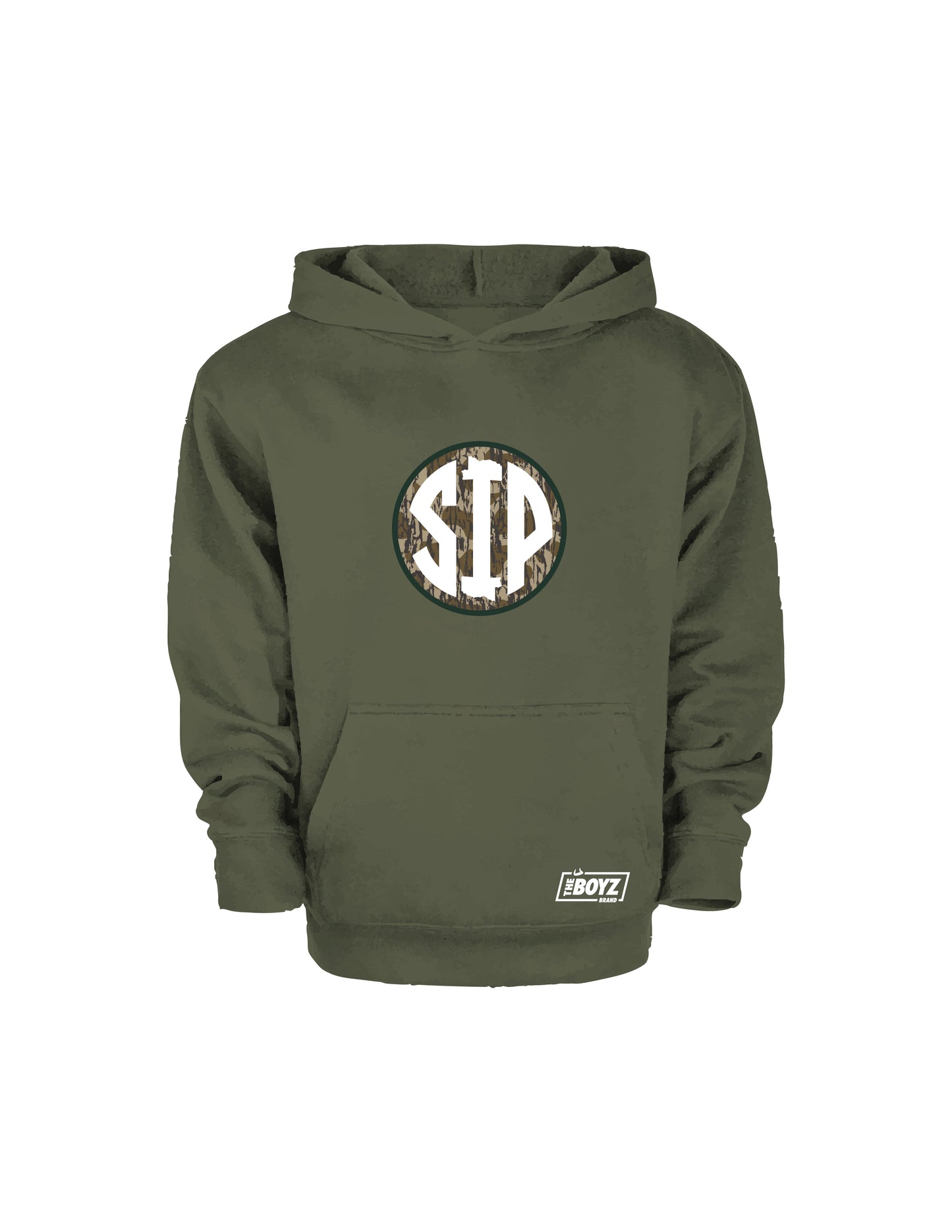 Youth CAMO Circle SIP Hood